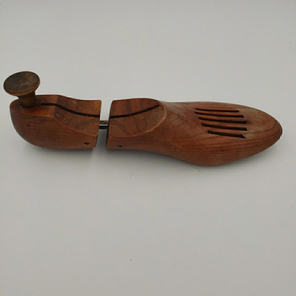 Vintage Shoe Tree‎ Wooden Form Florsheim 11.5" X 3.5"